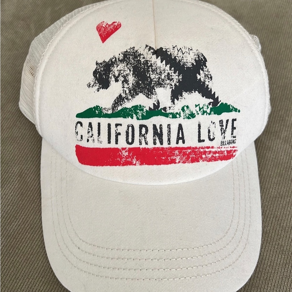 Billabong California love trucker hat